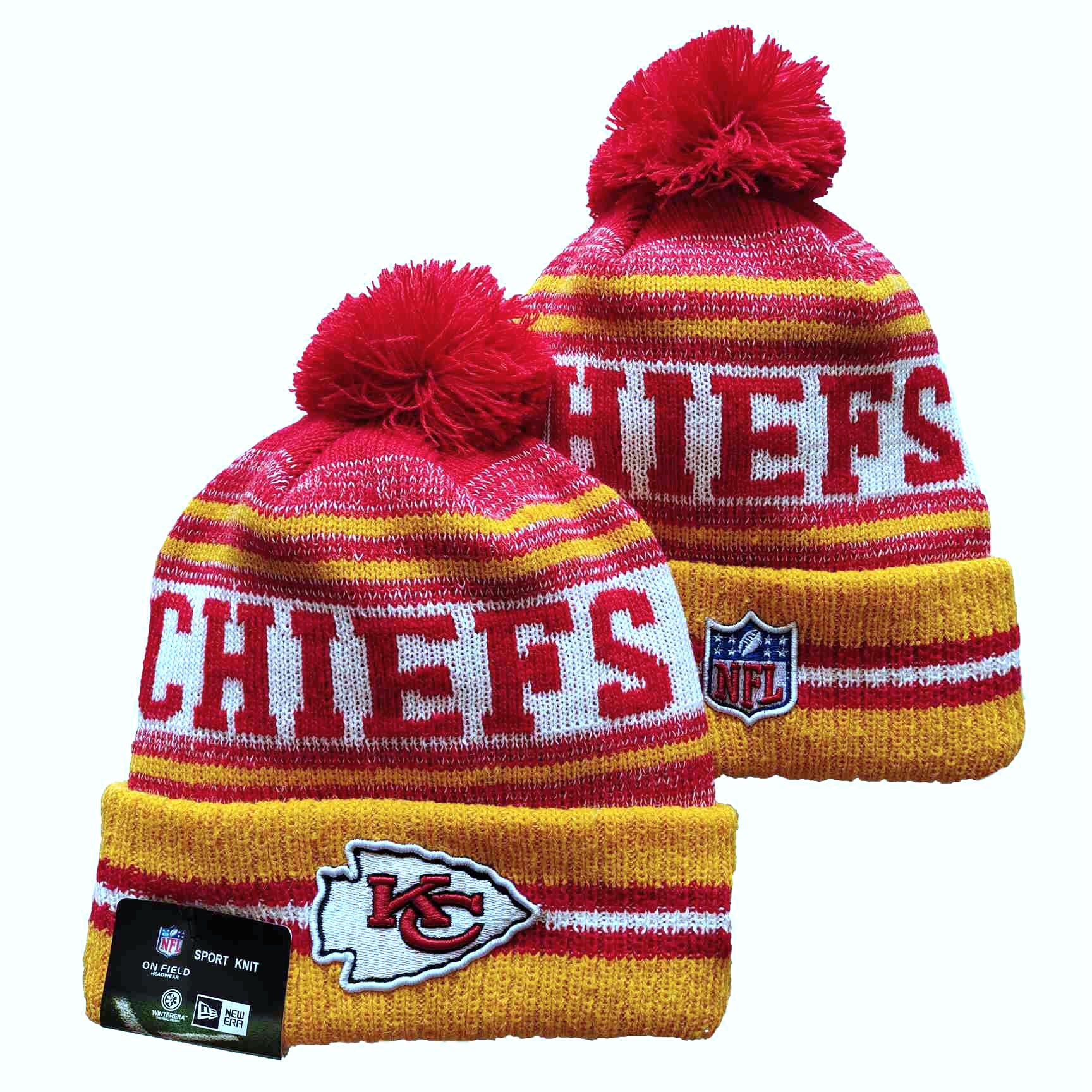 KANSAS CITY CHIEFS KNIT HAT