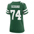 Olu Fashanu New York Jets Nike Women's Team Game Jersey - Legacy Green