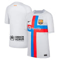 Barcelona Nike Youth 2022/23 Third Breathe Stadium Replica Blank Jersey - Gray