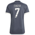 Federico Chiesa Juventus adidas 2023/24 Third Replica Player Jersey - Gray/Black/White