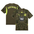 Borussia Dortmund Puma 2024/25 Replica Short Sleeve Goalkeeper Jersey - Olive
