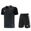 Adidas Short Sleeve Training Jersey Set - AD05- Black