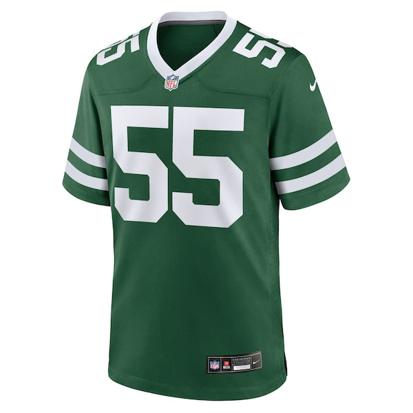 Braiden McGregor New York Jets Nike Team Game Jersey - Legacy Green