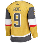 Jack Eichel Vegas Golden Knights adidas Home Primegreen Authentic Player Jersey - Gold