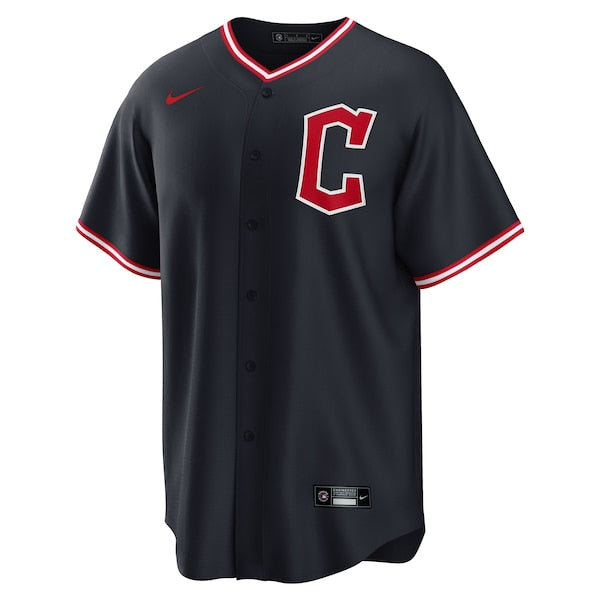 José Ramírez Cleveland Guardians Nike Alternate Replica Jersey - Navy/Red