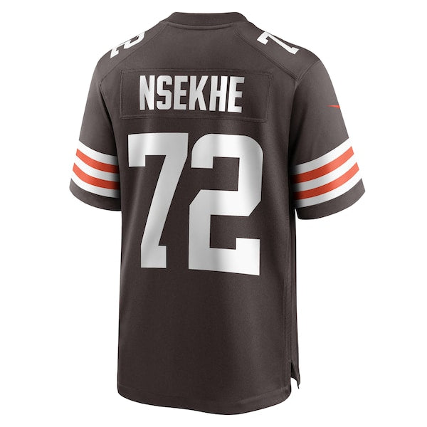 Ty Nsekhe Cleveland Browns Nike  Game Jersey -  Brown