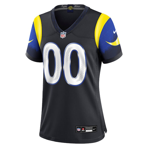 Los Angeles Rams Nike Women's 2025 Rivalries Collection Custom Game Jersey - Midnight Blue/White/Royal