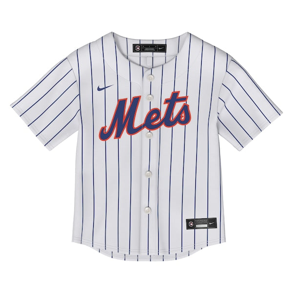 New York Mets Toddler Home Replica Jersey - White