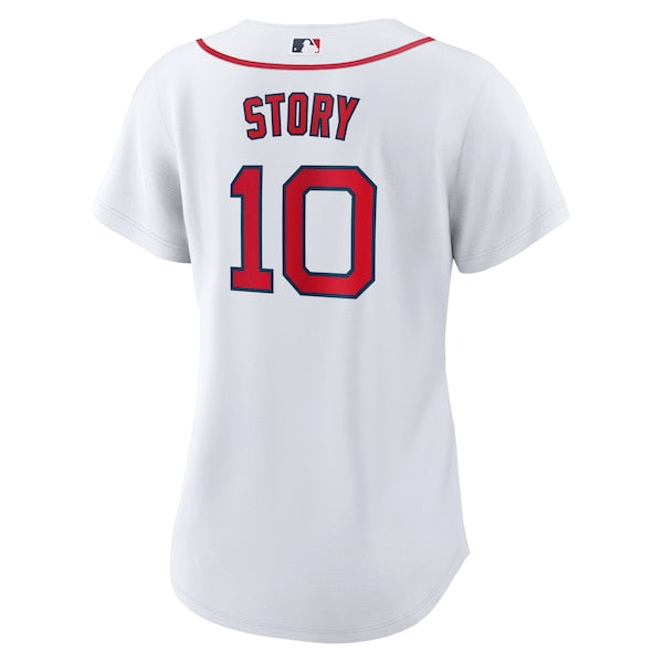 Trevor Story Boston Red Sox Nike Women's Home Replica Jersey - White