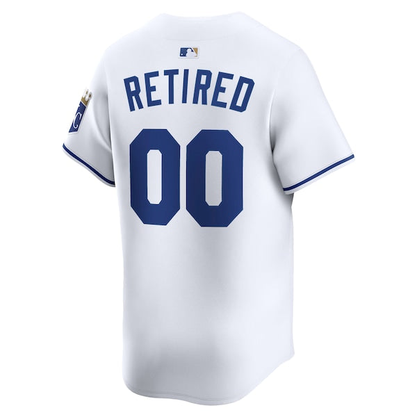 Kansas City Royals Nike Home Limited Pick-A-Player Retired Roster Jersey - White