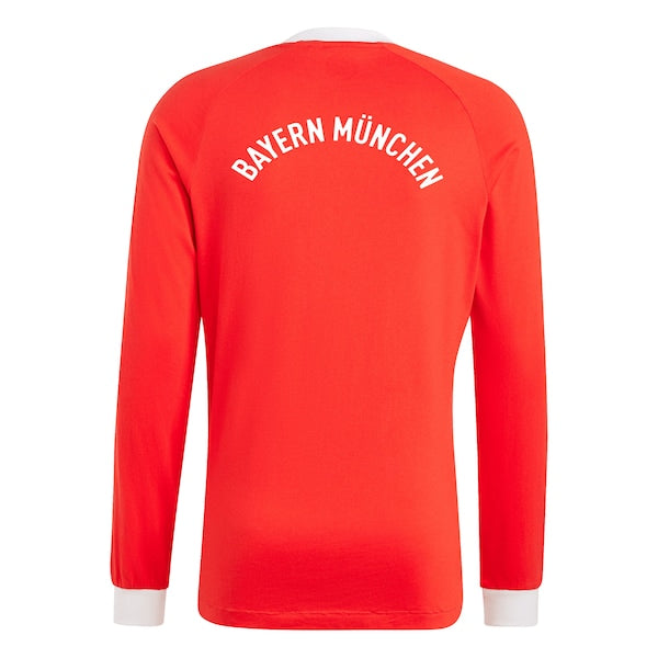 Bayern Munich adidas Originals Energy Drop '70s Long Sleeve Jersey - Red