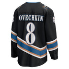 Alexander Ovechkin Washington Capitals  Alternate 50th Anniversary Premier Breakaway Player Jersey - Black/White