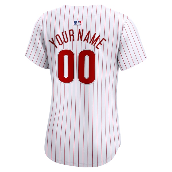 Philadelphia Phillies Nike Women's Home Limited Custom Jersey - White