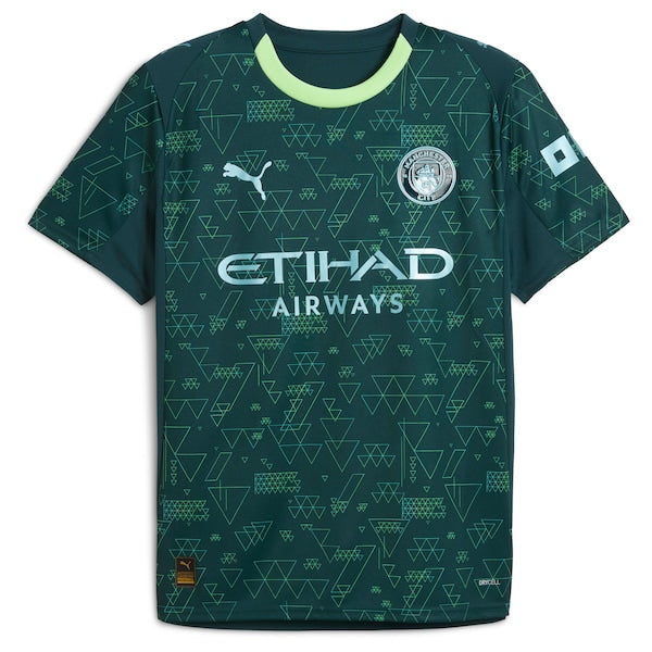 Phil Foden Manchester City Puma x EA SPORTS FC 2025/26 Fourth Jersey - Green