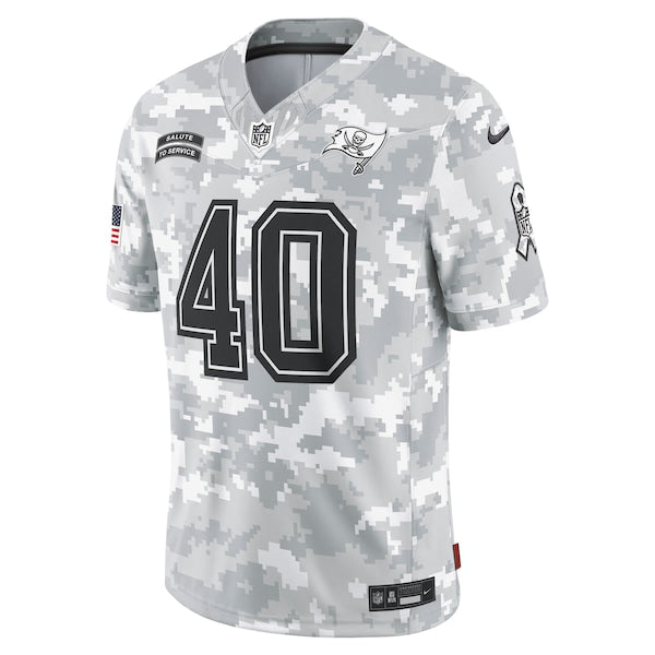 Mike Alstott Tampa Bay Buccaneers Nike 2024 Salute to Service Retired Player Limited Jersey - Arctic Camo