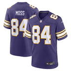 Randy Moss Minnesota Vikings Nike Classic Retired Player Game Jersey - Purple