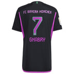 Serge Gnabry Bayern Munich adidas 2023/24 Away Authentic Player Jersey - Black/White