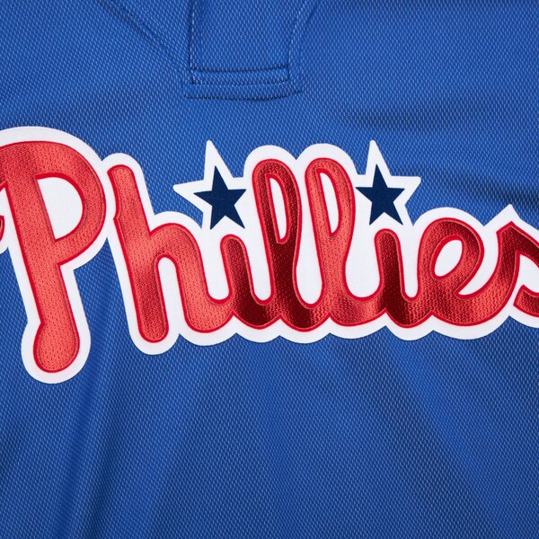 Roy Halladay Philadelphia Phillies  2010 Authentic Batting Practice Pullover Jersey - Royal