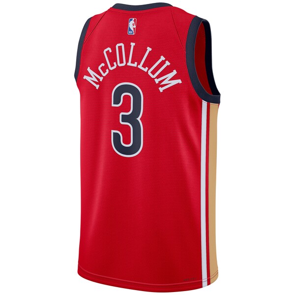 CJ McCollum New Orleans Pelicans Jordan Brand Unisex Swingman Jersey - Statement Edition - Red