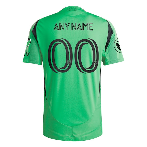 Austin FC adidas 2025 The Heartbeat Kit Authentic Custom Jersey - Green