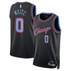 Coby White Chicago Bulls Nike Unisex 2025/26 Swingman Jersey - Black - City Edition
