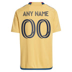 Real Salt Lake adidas Youth 2024 The Beehive State Kit Replica Custom Jersey - Gold