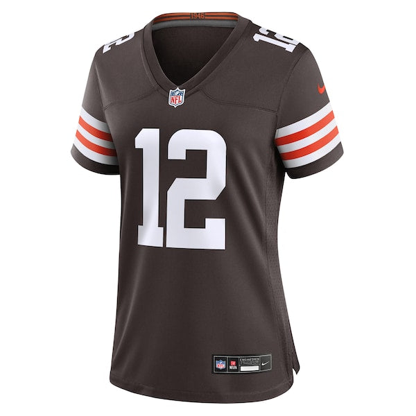 Shedeur Sanders Cleveland Browns Nike Women's 2025 NFL Draft Game Jersey - Brown