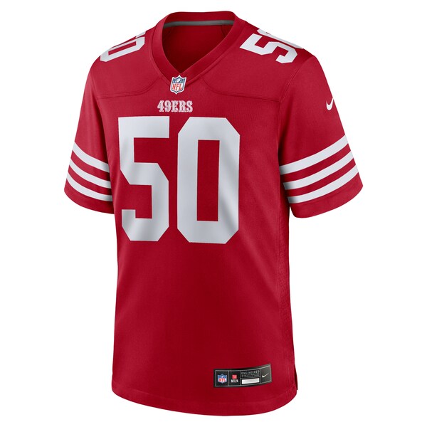 Khalil Davis San Francisco 49ers Nike Team Game Jersey -  Scarlet