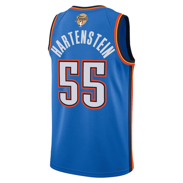 Isaiah Hartenstein Oklahoma City Thunder Nike Unisex 2025 NBA Finals Swingman Jersey - Icon Edition - Blue