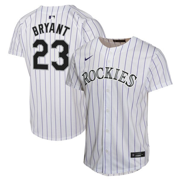 Kris Bryant Colorado Rockies Nike Youth Home Game Player Jersey - White