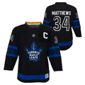 Auston Matthews Toronto Maple Leafs Preschool  Replica Player Jersey - Black