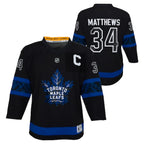 Auston Matthews Toronto Maple Leafs Preschool  Replica Player Jersey - Black