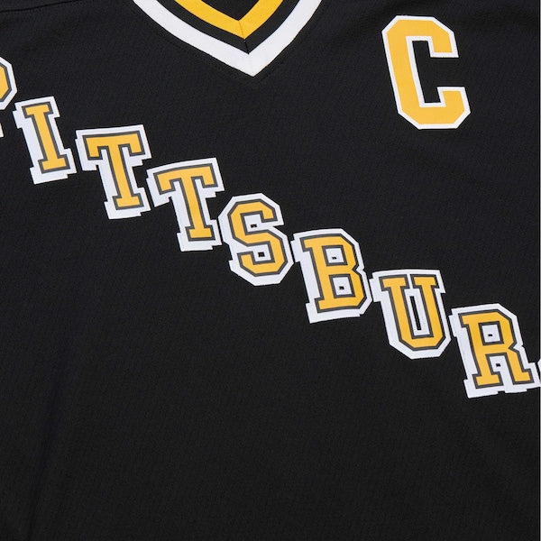 Mario Lemieux Pittsburgh Penguins  1992/93 Blue Line Player Jersey - Black