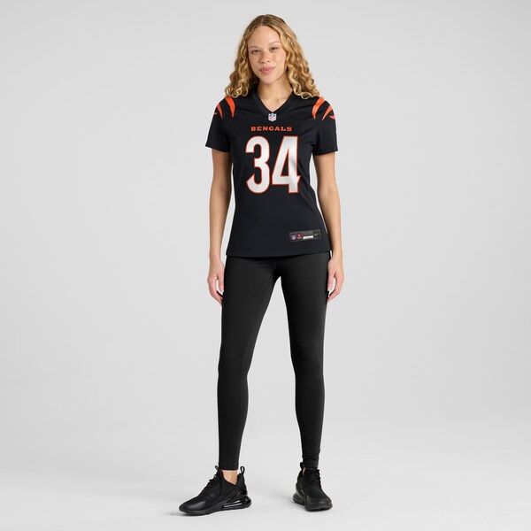 Khalil Herbert Cincinnati Bengals Nike Women's  Game Jersey -  Black