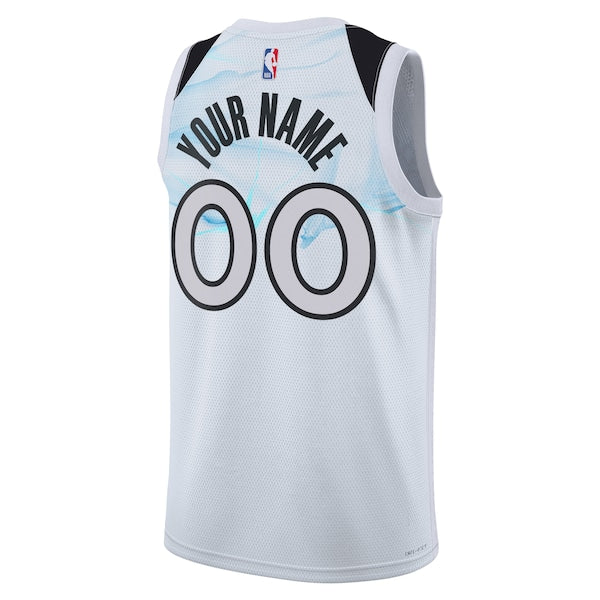 Minnesota Timberwolves Nike Unisex 2024/25 Custom Swingman Jersey - City Edition - White