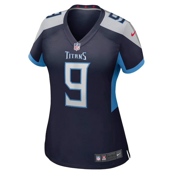 Steve McNair Tennessee Titans Nike Women's Game Retired Player Jersey - Navy/Light Blue