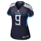 Steve McNair Tennessee Titans Nike Women's Game Retired Player Jersey - Navy/Light Blue