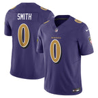 Roquan Smith Baltimore Ravens Nike Alternate 2 Vapor F.U.S.E. Limited Jersey - Purple/Black