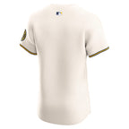 Milwaukee Brewers Nike Home Elite Jersey - Cream