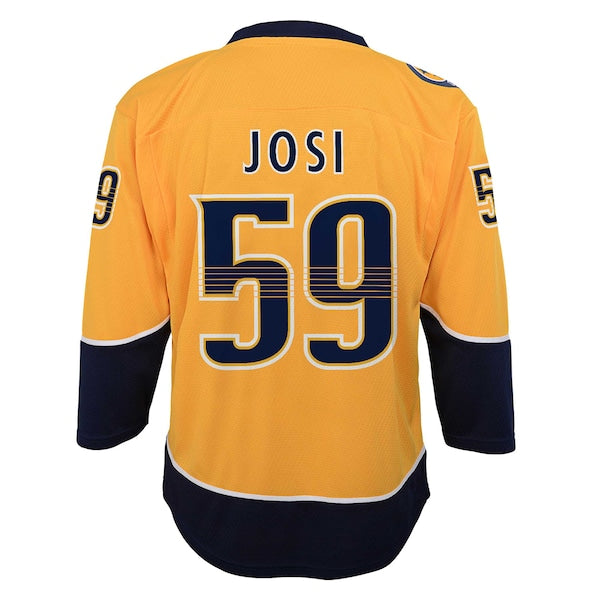 Roman Josi Nashville Predators Youth  Home Replica Player Jersey - Gold