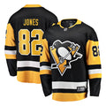Caleb Jones Pittsburgh Penguins  Home Breakaway Jersey - Black