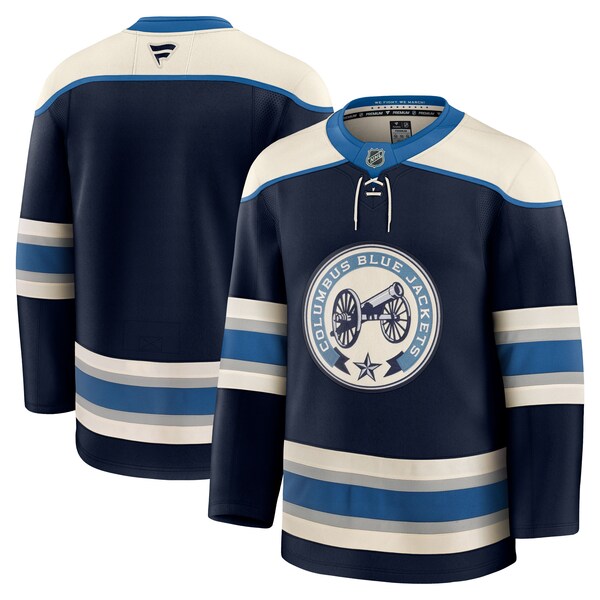 Columbus Blue Jackets  Alternate Premium Jersey - Navy