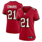 Mike Edwards Tampa Bay Buccaneers Nike Women's  Game Jersey -  Red