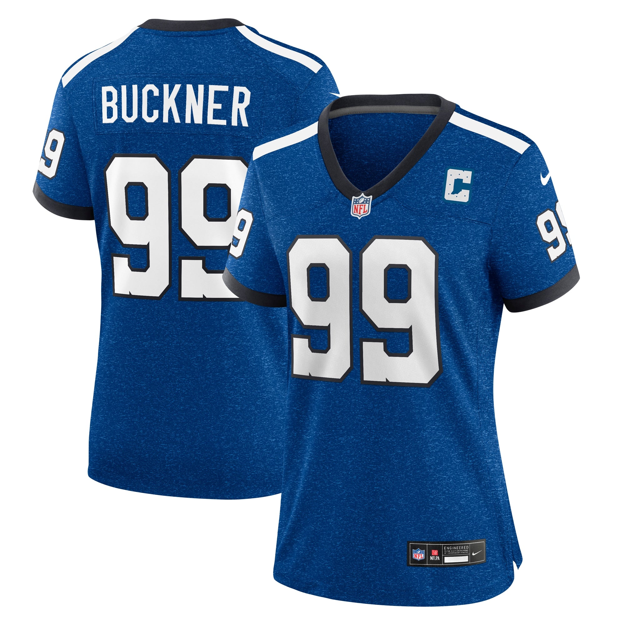 DeForest Buckner Indianapolis Colts Nike Women's Game Jersey - Royal/Blue