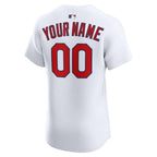 St. Louis Cardinals Nike Home Elite Custom Jersey - White