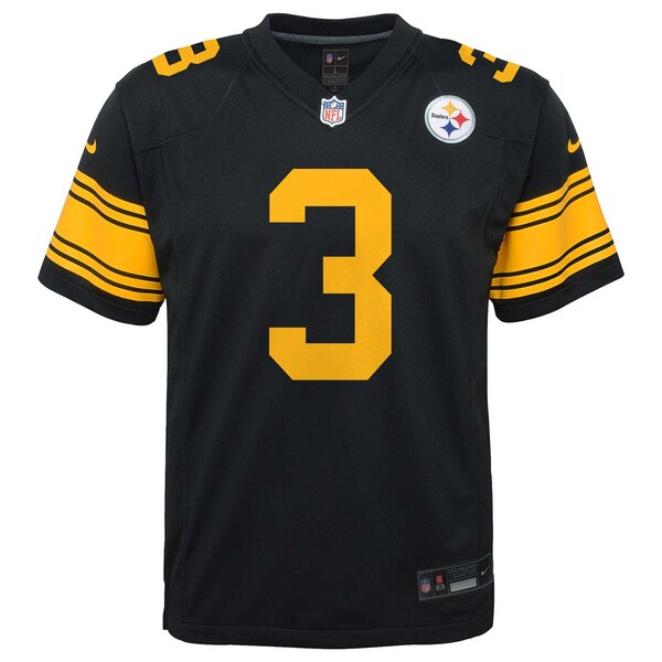Russell Wilson Pittsburgh Steelers Nike Youth Alternate Player Game Jersey - Black
