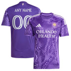 Orlando City SC adidas 2025 Perfect Storm Replica Custom Jersey - Purple