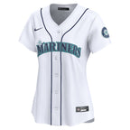 Seattle Mariners Nike Women's Home Limited Jersey - White