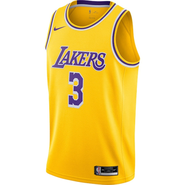 Anthony Davis Los Angeles Lakers Nike Swingman Jersey Gold - Icon Edition