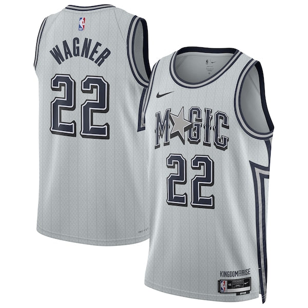 Franz Wagner Orlando Magic Nike Unisex 2024/25 Swingman Player Jersey - City Edition - Silver